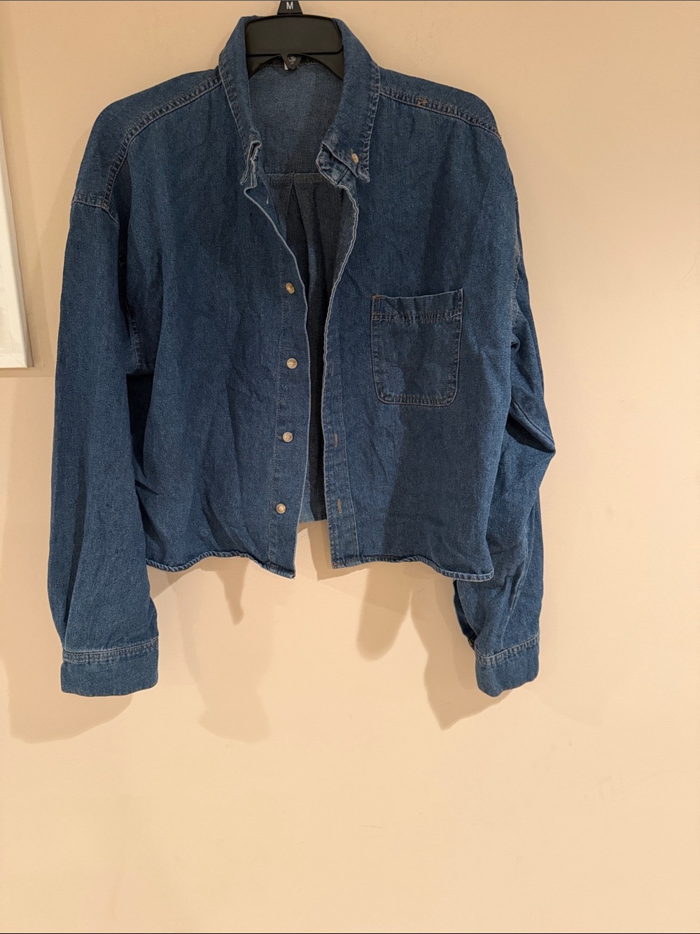 Women’s Dark Blue Denim Top